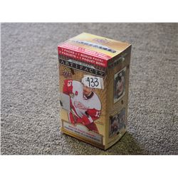Sealed box of 2015-16 Upper Deck Artifacts Hockey Cards, 8 Packs, look for numbered Rookie Cards!