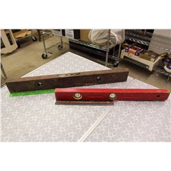Two Wooden Levelers