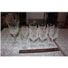 Image 1 : Crystal Glassware (9 Pieces)