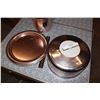 Image 2 : West Bend Rose Gold Tin Canister Set