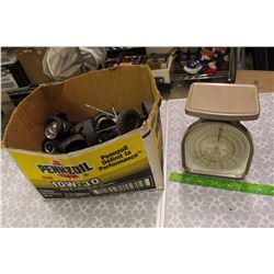 Pelouze Scale& Plastic Tire Parts