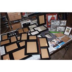 Lot of Assorted Picture Frames