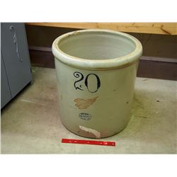 Red Wing #20 Crock, Some Cracks