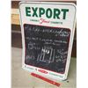 Image 1 : Export A Metal Chalkboard Sign