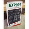Image 2 : Export A Metal Chalkboard Sign