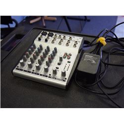 Behringer Eurorack UB802, 8 Input, 2 Bus Audio Mixer, Working, With Power Cord