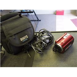 Working Sony Handicam Video Recorder With Case And Powercord