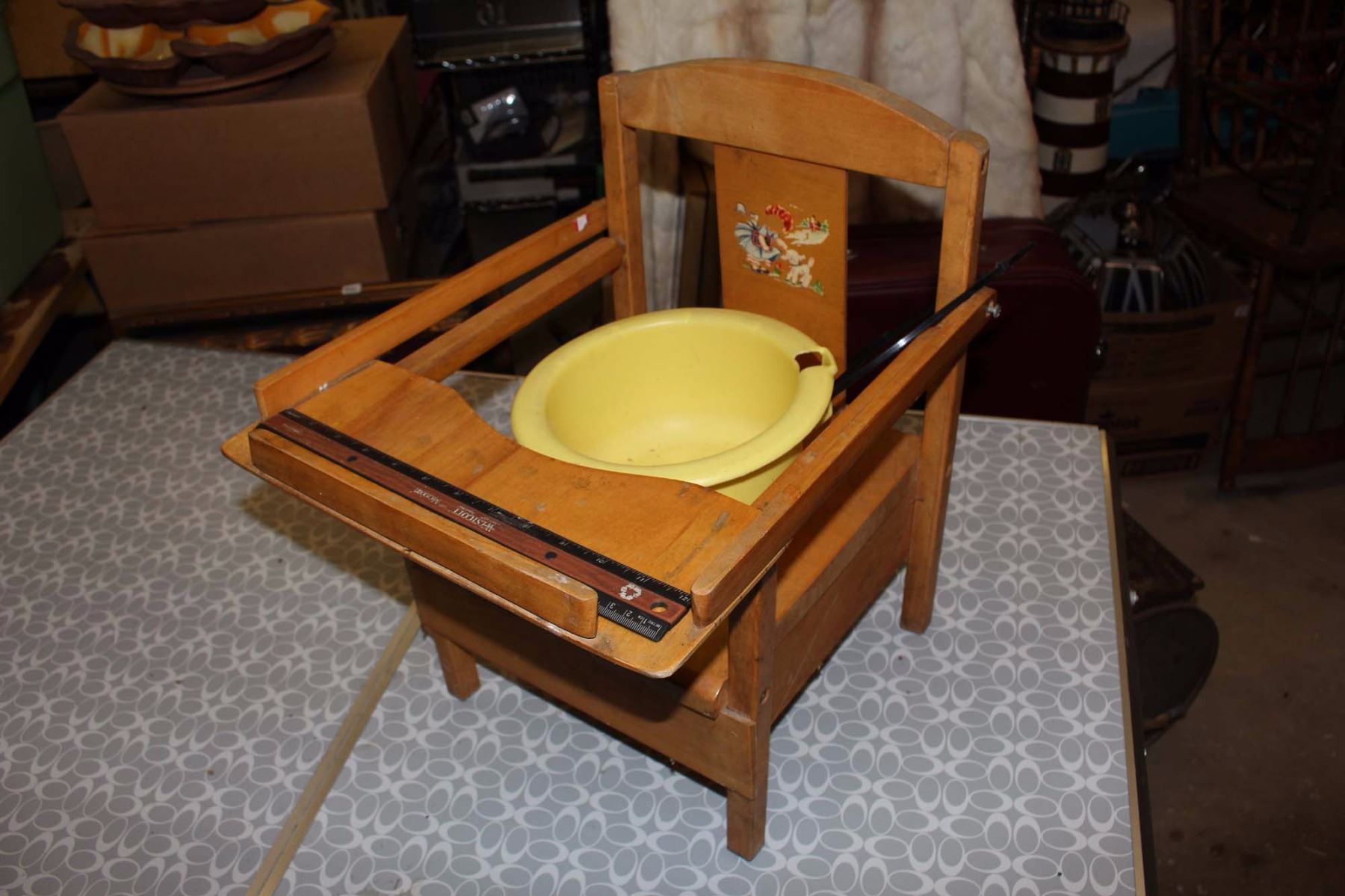 Vintage Potty Chair