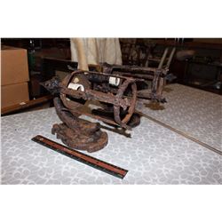 Pair of Antique Cast Coach Lights (Wall Fixtures)