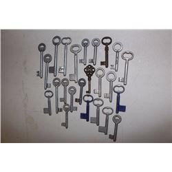 Lot of Skeleton Keys (22)