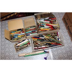 Huge Lot of Assorted Pens