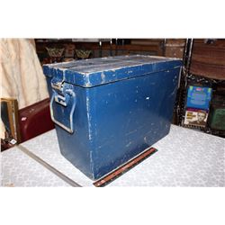 Blue RCAF Ammunition Box (19”x10”x14”)