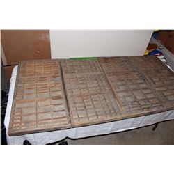 Wooden Printer Trays (4)