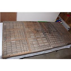 Wooden Printer Trays (4)