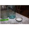 Image 2 : Lot of Glass Jars (5)(Mason Fruit Jar, Nabob, Crown Imperial, Etc;)
