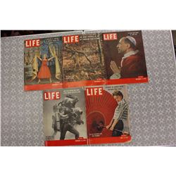 1954 Life Magazines (5)