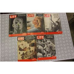 1954 Life Magazines (5)