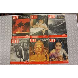 1955 Life Magazines (6)