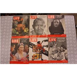 1955 Life Magazines (6)