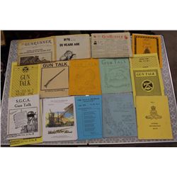 Gun Related Booklets&Newspapers (S.G.C.A Gun Talk(Various Dates 1960’s, 1990’s)& Gun Runner)