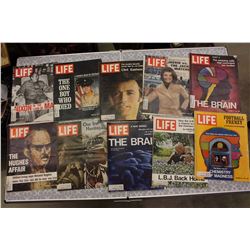 Life Magazines (10)(Dated 1971-72)