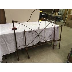 Antique Metal Bedframe