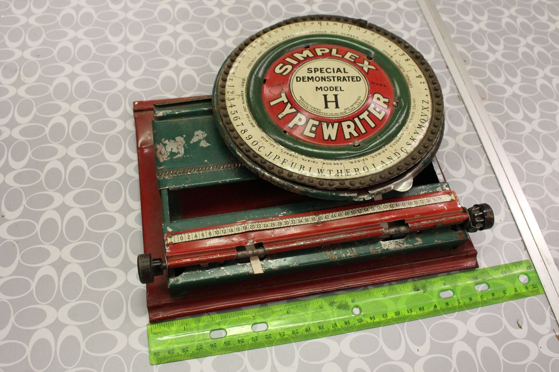 Vintage Simplex Typewriter