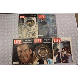 Life Magazines (5)(Various Dates 1967-70)(2 Special Editions)