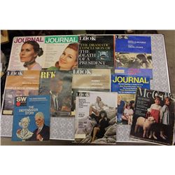 Lot of Magazines (Various Dates 1964-1970)(Look, Journal, McGall's, Etc;)