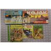 Image 1 : Vintage Children Books (3), Kojak Detective Game& Cool Cast Sport Stars Molding Kit
