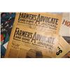 Image 3 : Lot of Vintage Paper Related (Farmers Advocate(1917), Nor-West Framer(1921-22), Manitoba Free Press(