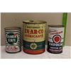 Image 1 : Quaker State A-T Fluid Tin(1Ltr), National En-Ar-Co Lubricants Tin(5Lbs)& Texaco Havoline Motor Oil
