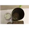 Image 4 : GM Ethylene Glycol Anti-Freeze Tin(1Gal), Texaco Havoline Motor Oil Tin(1Ltr), De Laval Oil Tin(Half