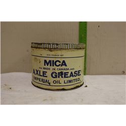 Mica Imperial Oil Limited. Axle Grease Tin (5Lbs)(Emptied)