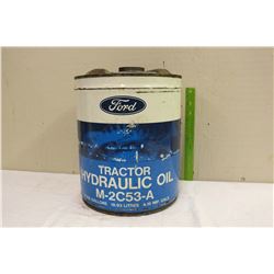Ford Tractor Hydraulic Oil Pail (5 Gallons)(Emptied)