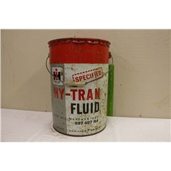 International Harvester Hy-Tran Fluid Pail (5 Gallons)(Emptied)