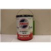 Image 1 : Anglo-Canadian Oil Limited. “Highest Quality” Grease Pail (45Lbs)(Emptied)