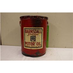 Barnsdall Stabilized Motor Oil Pail (Emptied)