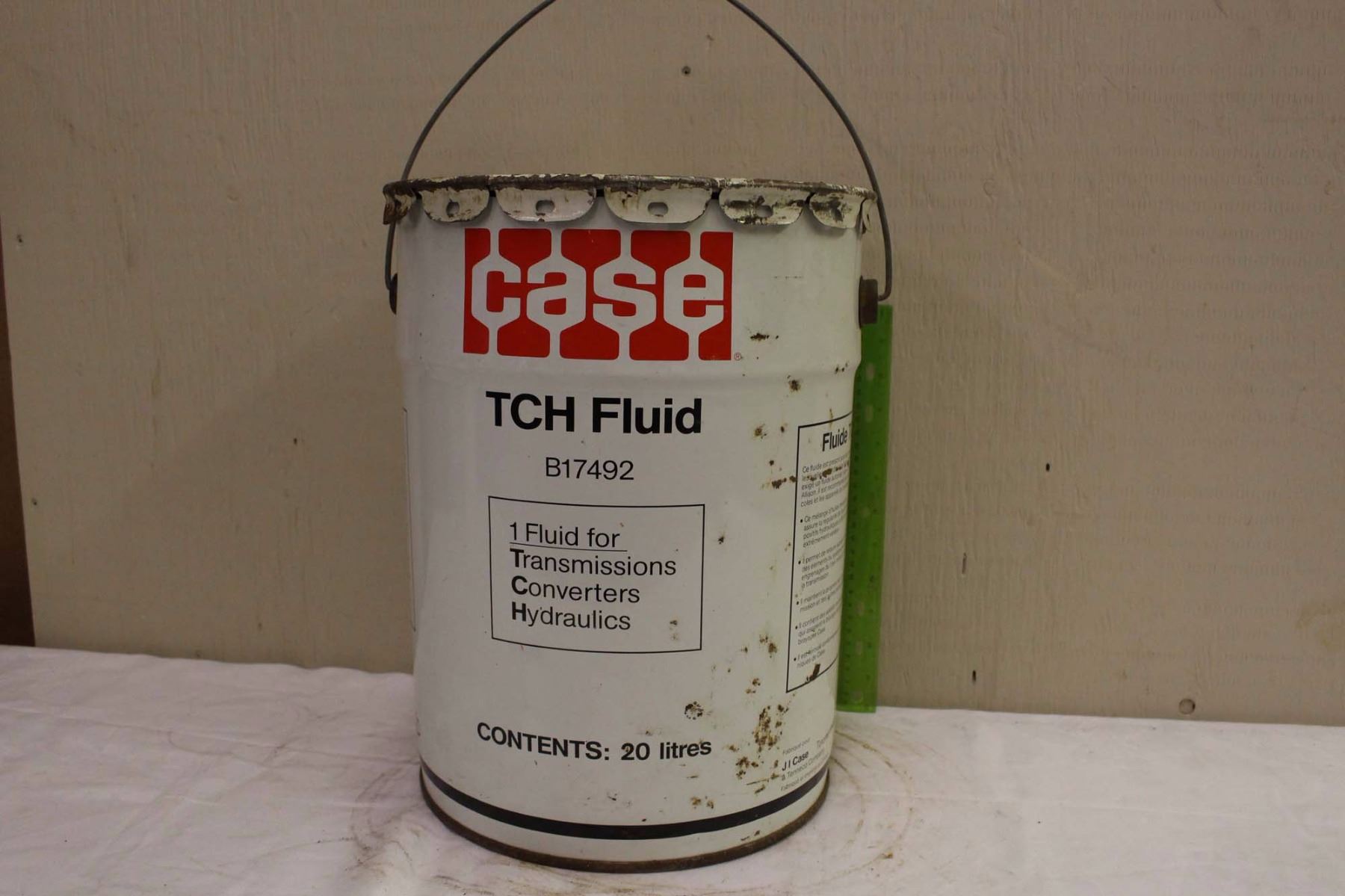 Case TCH Fluid Pail (20Ltrs)(Emptied)