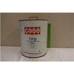 Case TFD Fluid Pail (5 Gallons)(Emptied)