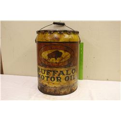 Buffalo Motor Oil Pail