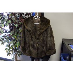 Dark Brown Fur Coat