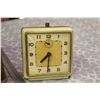 Image 2 : Antique General Electric Radio(Working)& Small Vintage Westclox Alarm Clock