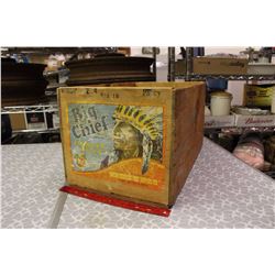 Big Chief Canadian Apples Crate (12”x11”x19.5”)