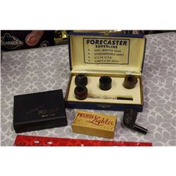 Forecaster Pipe w/Bowls, Pip Net& Foxhole Lighter