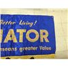 Image 4 : Vintage 96” x 34” Kelvinator Appliance Banner