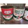 Image 2 : Lot 1 Gallon Anti-Freeze Cans (4) (Co-op, BA, Castrol, GM)