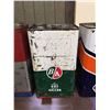 Image 3 : Lot 1 Gallon Oil Cans (3) (Esso, BA, Gulf)