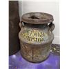 Image 2 : Lot Antique Farm Cream Cans 28" & 16" (3)