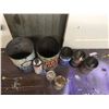 Image 6 : Lot Oil Cans And Related Cans (8)